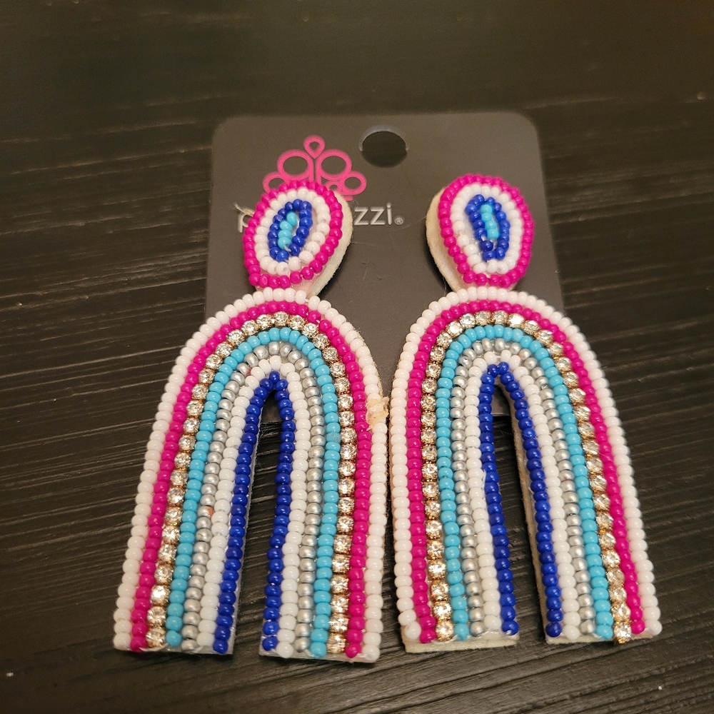 Paparazzi Multicolor Beaded  Earrings